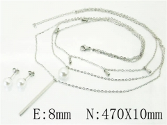 Stainless Steel Jewelry Wholesale - Stainless Steel Jewelry Sets - HY59S0167HHE