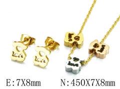 Stainless Steel Jewelry Wholesale - Stainless Steel Jewelry Sets - HY64S1119HDD