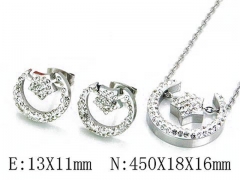 Stainless Steel Jewelry Wholesale - Stainless Steel Jewelry Sets - HY25S0665HML