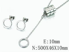 Stainless Steel Jewelry Wholesale - Stainless Steel Jewelry Sets - HY59S1475NL