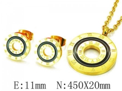 Stainless Steel Jewelry Wholesale - Stainless Steel Jewelry Sets - HY25S0522HJL