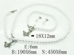 Stainless Steel Jewelry Wholesale - Stainless Steel Jewelry Sets - HY59S1968HOS