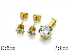 Stainless Steel Jewelry Wholesale - Stainless Steel Jewelry Sets - HY21S0023IOR