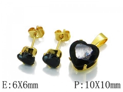 Stainless Steel Jewelry Wholesale - Stainless Steel Jewelry Sets - HY21S0007JHY