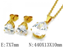 Stainless Steel Jewelry Wholesale - Stainless Steel Jewelry Sets - HY30S0166PZ