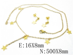 Stainless Steel Jewelry Wholesale - Stainless Steel Jewelry Sets - HY59S1631PC