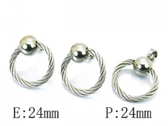 Stainless Steel Jewelry Wholesale - Stainless Steel Jewelry Sets - HY64S1077HYY