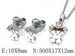 Stainless Steel Jewelry Wholesale - Stainless Steel Jewelry Sets - HY90S0256IKD