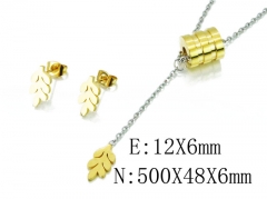 Stainless Steel Jewelry Wholesale - Stainless Steel Jewelry Sets - HY59S1437OR