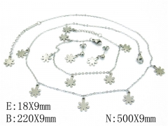 Stainless Steel Jewelry Wholesale - Stainless Steel Jewelry Sets - HY59S1489OLR