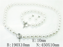 Stainless Steel Jewelry Wholesale - Stainless Steel Jewelry Sets - HY59S2009HPS