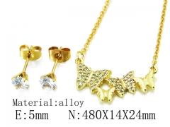Stainless Steel Jewelry Wholesale - Stainless Steel Jewelry Sets - HY54S0481PC