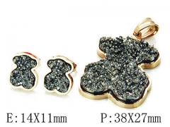 Stainless Steel Jewelry Wholesale - Stainless Steel Jewelry Sets - HY64S0855IHC