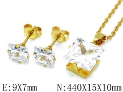 Stainless Steel Jewelry Wholesale - Stainless Steel Jewelry Sets - HY30S0167OL