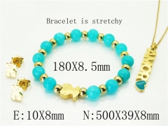 Stainless Steel Jewelry Wholesale - Stainless Steel Jewelry Sets - HY21S0396JJQ