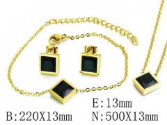 Stainless Steel Jewelry Wholesale - Stainless Steel Jewelry Sets - HY59S2738PF