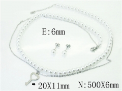 Stainless Steel Jewelry Wholesale - Stainless Steel Jewelry Sets - HY59S2035HKQ