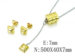 Stainless Steel Jewelry Wholesale - Stainless Steel Jewelry Sets - HY59S1451PLC
