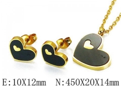 Stainless Steel Jewelry Wholesale - Stainless Steel Jewelry Sets - HY25S0644HJZ