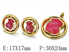 Stainless Steel Jewelry Wholesale - Stainless Steel Jewelry Sets - HY64S0530ISS