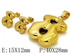 Stainless Steel Jewelry Wholesale - Stainless Steel Jewelry Sets - HY68S0031H50