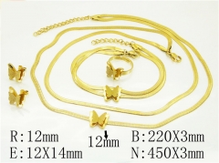 Stainless Steel Jewelry Wholesale - Stainless Steel Jewelry Sets - HY50S0281JRR