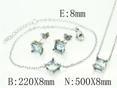 Stainless Steel Jewelry Wholesale - Stainless Steel Jewelry Sets - HY59S0130HHD