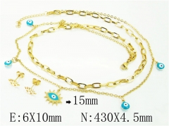 Stainless Steel Jewelry Wholesale - Stainless Steel Jewelry Sets - HY24S0050HID