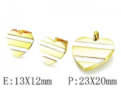 Stainless Steel Jewelry Wholesale - Stainless Steel Jewelry Sets - HY25S0548HIL