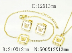 Stainless Steel Jewelry Wholesale - Stainless Steel Jewelry Sets - HY59S2509HIW
