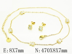 Stainless Steel Jewelry Wholesale - Stainless Steel Jewelry Sets - HY32S0204HIW