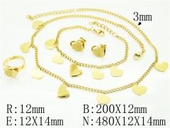 Stainless Steel Jewelry Wholesale - Stainless Steel Jewelry Sets - HY50S0159JWW