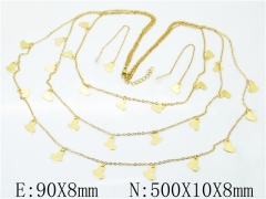 Stainless Steel Jewelry Wholesale - Stainless Steel Jewelry Sets - HY59S1788IHW