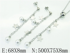 Stainless Steel Jewelry Wholesale - Stainless Steel Jewelry Sets - HY59S1925PC