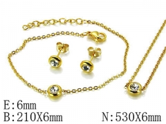 Stainless Steel Jewelry Wholesale - Stainless Steel Jewelry Sets - HY59S1991MLW