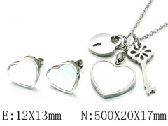Stainless Steel Jewelry Wholesale - Stainless Steel Jewelry Sets - HY25S0573HNX