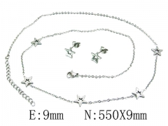 Stainless Steel Jewelry Wholesale - Stainless Steel Jewelry Sets - HY59S2869PU