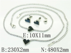 Stainless Steel Jewelry Wholesale - Stainless Steel Jewelry Sets - HY59S2448IEL