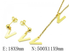 Stainless Steel Jewelry Wholesale - Stainless Steel Jewelry Sets - HY59S1572LLV