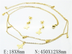 Stainless Steel Jewelry Wholesale - Stainless Steel Jewelry Sets - HY59S1715OLQ