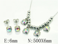 Stainless Steel Jewelry Wholesale - Stainless Steel Jewelry Sets - HY91S1522PY