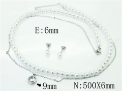 Stainless Steel Jewelry Wholesale - Stainless Steel Jewelry Sets - HY59S2072HKS