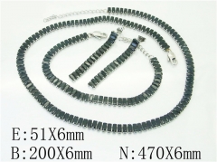 Stainless Steel Jewelry Wholesale - Stainless Steel Jewelry Sets - HY59S2093KAA