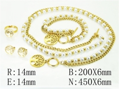 Stainless Steel Jewelry Wholesale - Stainless Steel Jewelry Sets - HY50S0260JRR