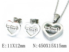 Stainless Steel Jewelry Wholesale - Stainless Steel Jewelry Sets - HY91S0564PW