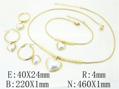 Stainless Steel Jewelry Wholesale - Stainless Steel Jewelry Sets - HY50S0116JZZ