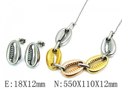 Stainless Steel Jewelry Wholesale - Stainless Steel Jewelry Sets - HY59S2865HJL