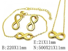 Stainless Steel Jewelry Wholesale - Stainless Steel Jewelry Sets - HY59S2742PW