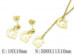 Stainless Steel Jewelry Wholesale - Stainless Steel Jewelry Sets - HY59S1587LLQ