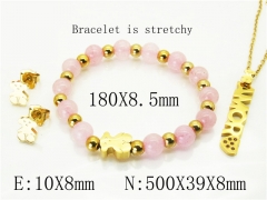 Stainless Steel Jewelry Wholesale - Stainless Steel Jewelry Sets - HY21S0397JJW